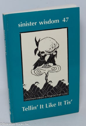 Cat.No: 309293 Sinister Wisdom: a journal for the lesbian imagination in the arts and...