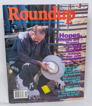 Cat.No: 309336 RoundUp: the gay western magazine; Issue 11, October 1996. Joseph W. Bean