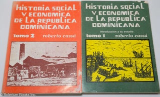 Cat.No: 309400 Historia social y economica de la republica dominicana; tomo 1:...