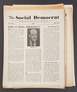 Cat.No: 309495 The Social Democrat [16 issues
