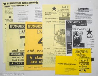 Cat.No: 309507 [Small archive; 12 handbills from the TWLF student hunger strike of 1999...