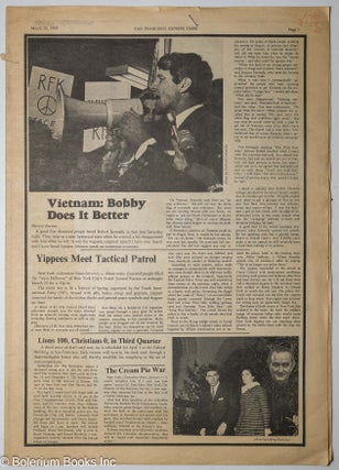 Cat.No: 309572 San Francisco Express Times, vol. 1, #10, March 28, 1968: Castro on...
