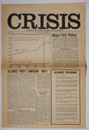 Cat.No: 309590 Crisis; vol. 1, no. 4 (Friday, June 20, 1969