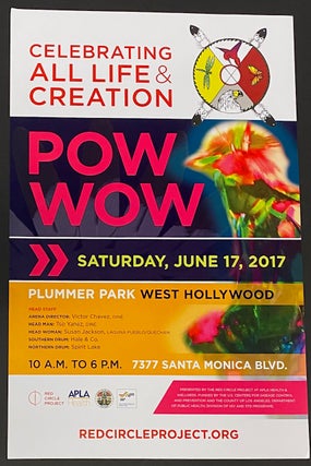 Cat.No: 309689 Celebrating all life and creation. Pow Wow. Saturday, June 17, 2017 [poster