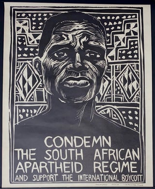 Cat.No: 310124 Condemn the South African Apartheid Regime and Support the International...