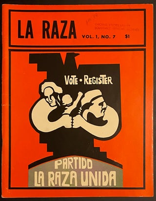 Cat.No: 310133 La Raza. Vol. 1 no. 7 (January 1972