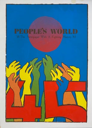 Cat.No: 310196 People's World / The newspaper with a fighting history / '38... '83...