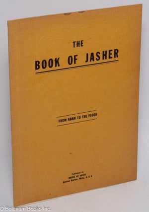 The book of Jasher; from Adam to the flood
