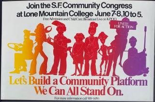 Cat.No: 310253 Join the S.F. Community Congress at Lone Mountain College June 7-8, 10 to...