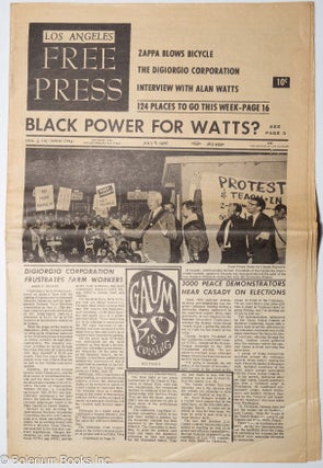 Cat.No: 310353 Los Angeles Free Press: vol. 3, #27 (issue #103) July 8, 1966: Black Power...