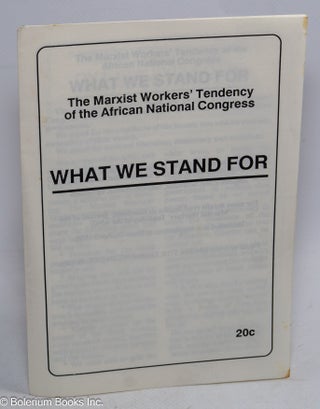 Cat.No: 310370 What we stand for