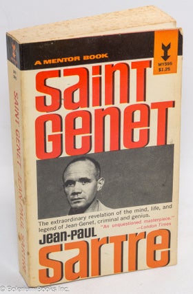 Cat.No: 310447 Saint Genet: actor & martyr. Jean Genet, Jean-Paul Sartre, Bernard Frechtman