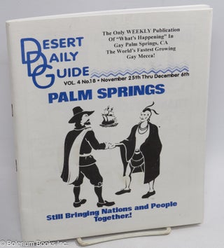 Cat.No: 310519 Desert Daily Guide: the only weekly publication of "what's happening" in...
