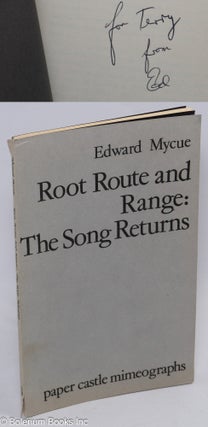 Cat.No: 310746 Root, Route, & Range: The Song Returns. Edward Mycue