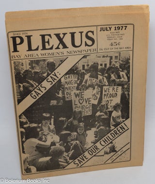 Cat.No: 310766 Plexus: Bay Area Women's Newspaper; Vol. 4 #5, July 1977