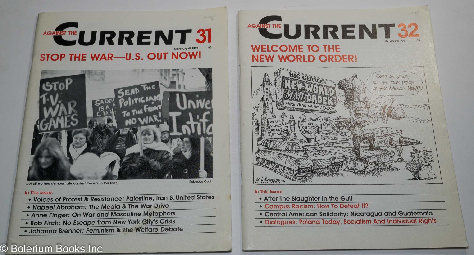 Against the Current 2 issues of the magazine | Johanna Brenner, eds