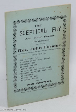 Cat.No: 310874 The Sceptical Fly and other poems (for recitation). John Forster
