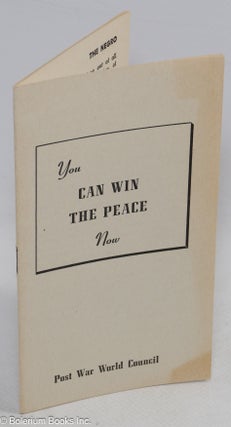 Cat.No: 310890 You can win the peace now. Norman Thomas