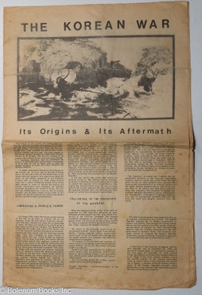 Cat.No: 311127 The Korean War [newsprint insert
