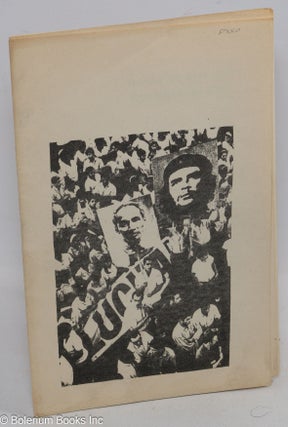 Cat.No: 311165 Notes on Man and Socialism in Cuba. Che Guevara, Ernesto Guevara
