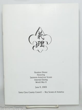 Cat.No: 311174 Reunion Dinner Honoring Japanese-American Scouts Interned During World War...