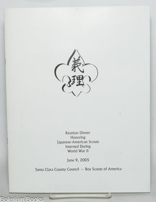 Cat.No: 311174 Reunion Dinner Honoring Japanese-American Scouts Interned During World War...