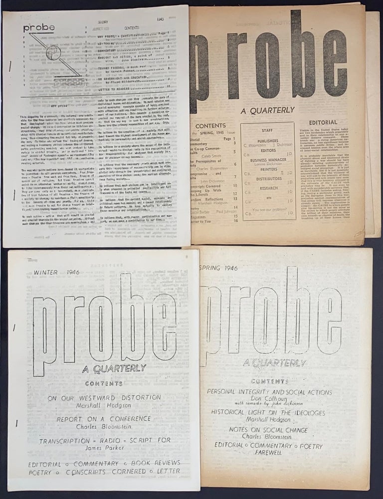 Cat.No: 311215 Probe: a quarterly [six issues].