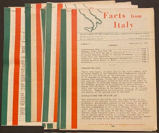 Cat.No: 311341 Facts from Italy [eleven issues