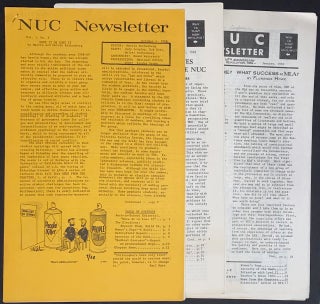 Cat.No: 311355 NUC Newsletter [three issues