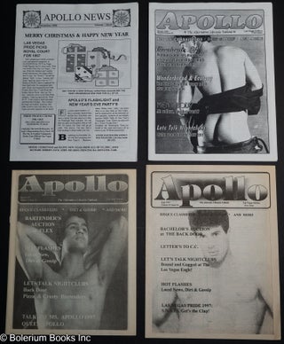 Cat.No: 311462 Apollo: the alternative lifestyle tabloid; [four issues]. DOC, and publisher