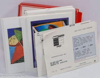 Cat.No: 311586 GMHC Note Card Program Box of Cards with form letter. David Hockney, Tim...
