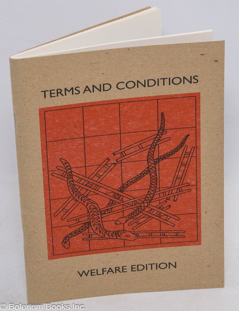 Cat.No: 311848 Terms and conditions, welfare edition