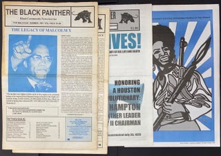 Cat.No: 312176 The Black Panther: Black Community News Service [five different issues of...