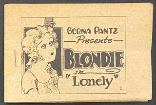 Cat.No: 312191 Berna Pantz presents Blondie in "Lonely" [Tijuana Bible
