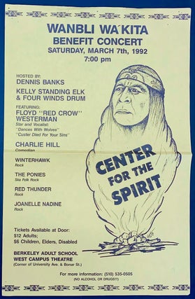 Cat.No: 312247 Wanbli Wa'kita Benefit Concert... Center for the Spirit [poster