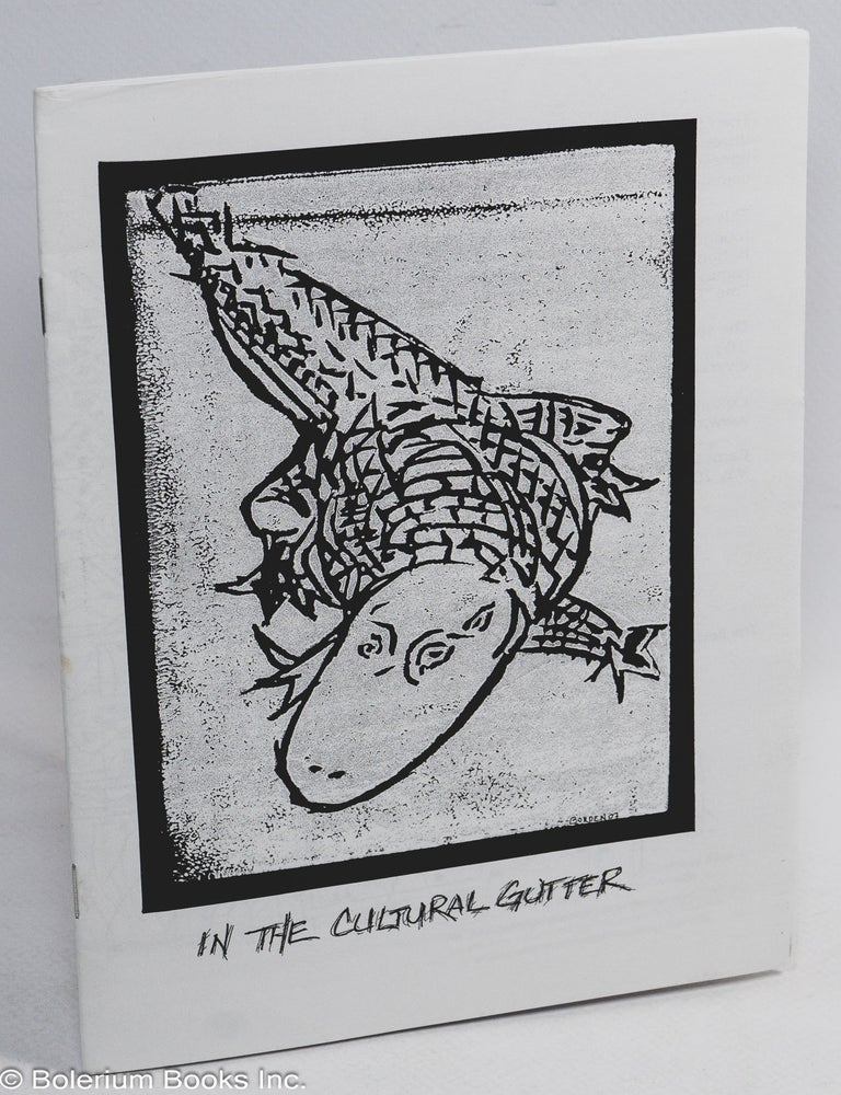Cat.No: 312253 In the cultural gutter. Carl Borden.