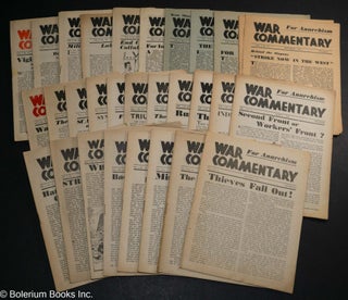Cat.No: 312350 War commentary for anarchism [29 issues