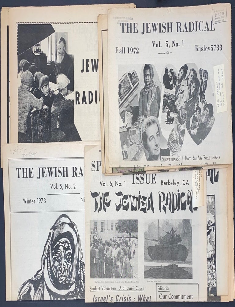Cat.No: 312590 The Jewish Radical [ten issues]