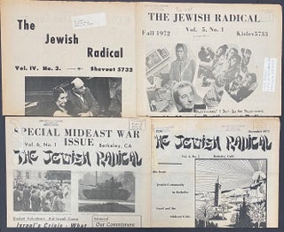 Cat.No: 312592 The Jewish Radical [four issues