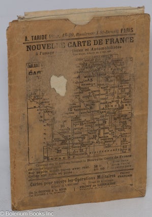 Cat.No: 312603 Nouvelle Carte des France a l'usage [por] bicyclistes [? - text rubbed...