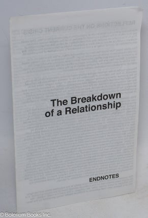 Cat.No: 312615 The breakdown of a relationship