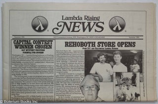 Cat.No: 312736 Lambda Rising News: Summer 1991: Rehoboth Store Opens
