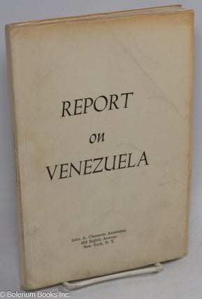 Cat.No: 312856 Report on Venezuela