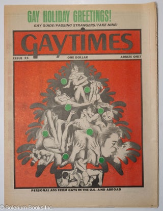 Cat.No: 312863 Gaytimes: #25: Gay Holiday Greetings! Robert Leighton, Donald Stevens...