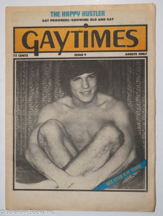 Cat.No: 312865 Gaytimes: #9: The Happy Hustler: Gay Prisoners/Growing Old & gay. Robert...