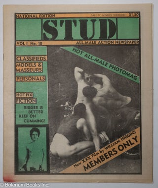 Cat.No: 312873 Stud: all-male action newspaper; vol. 1, #10: national edition. Raymond...
