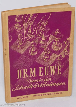 Cat.No: 312896 Theorie der Schach-Eroffungen. Teil XI, Zweispringerspiel im Nachzuge...