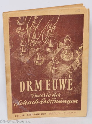 Cat.No: 312903 Theorie der Schach-Eroffungen. Teil IX, Aljechin-Verteidigung [&c...