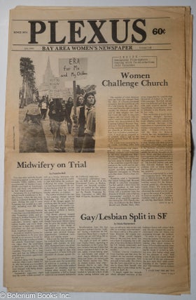 Cat.No: 312922 Plexus: Bay Area Women's Newspaper; Vol. 7 #5, July 1980