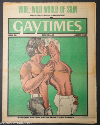 Cat.No: 312964 Gaytimes: #28: Wide, Wild World of S&M. Robert Leighton, Donald Stevens...